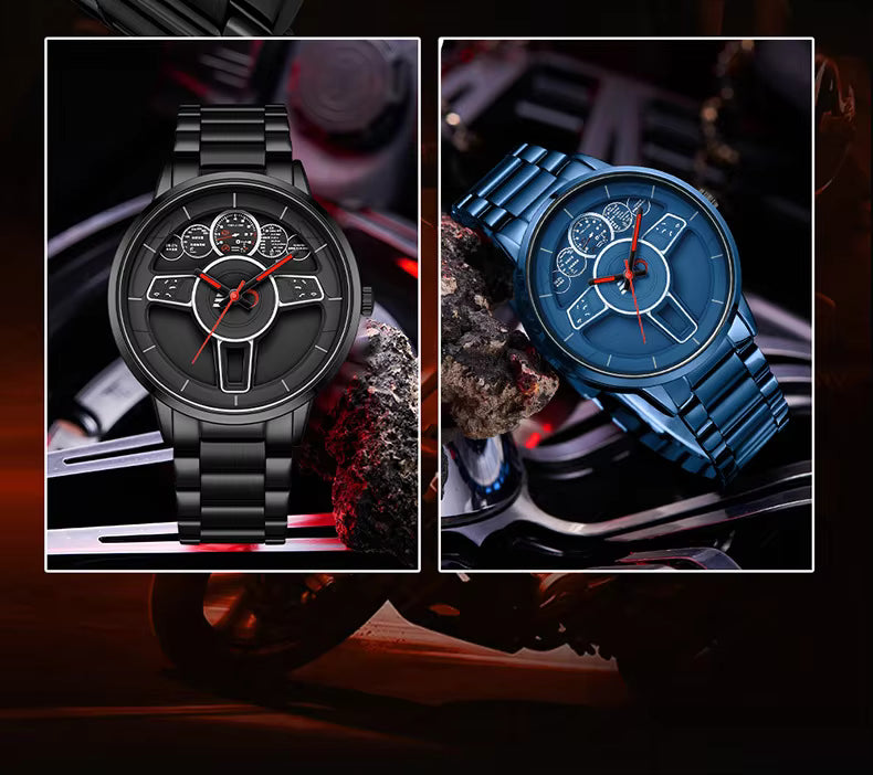 steering wheel watch