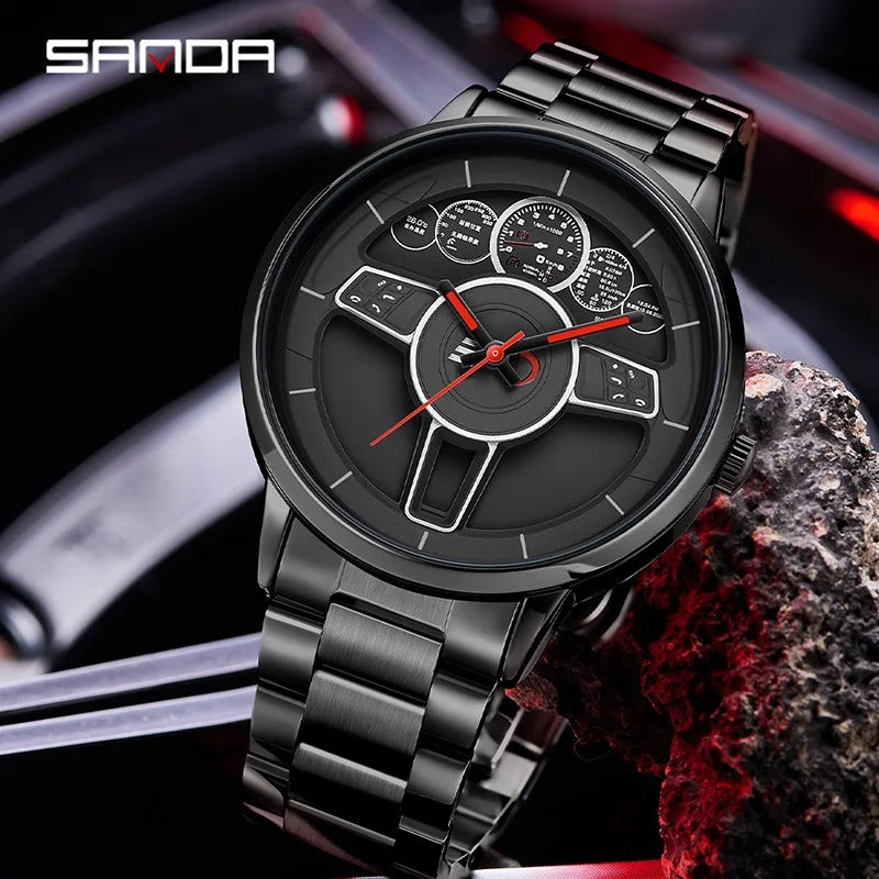 steering wheel watch