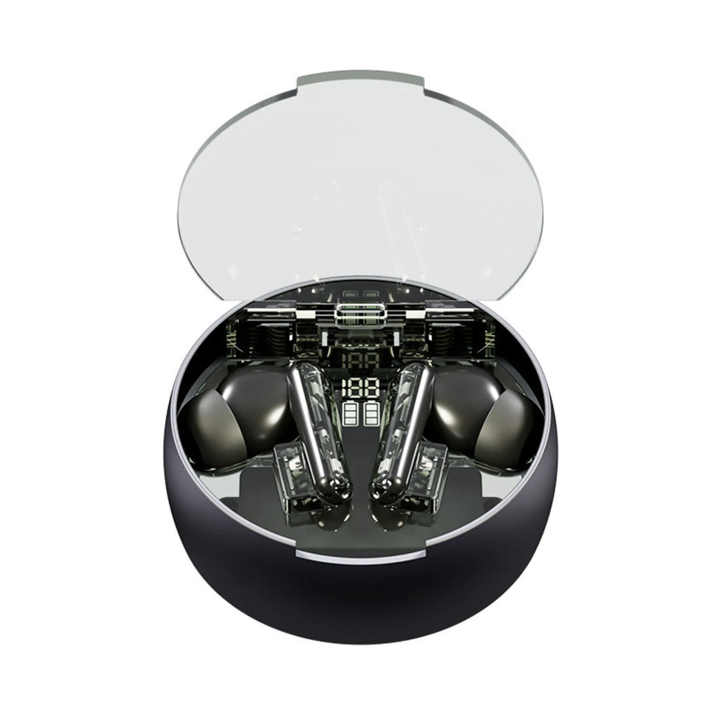 Transparent cap TWS