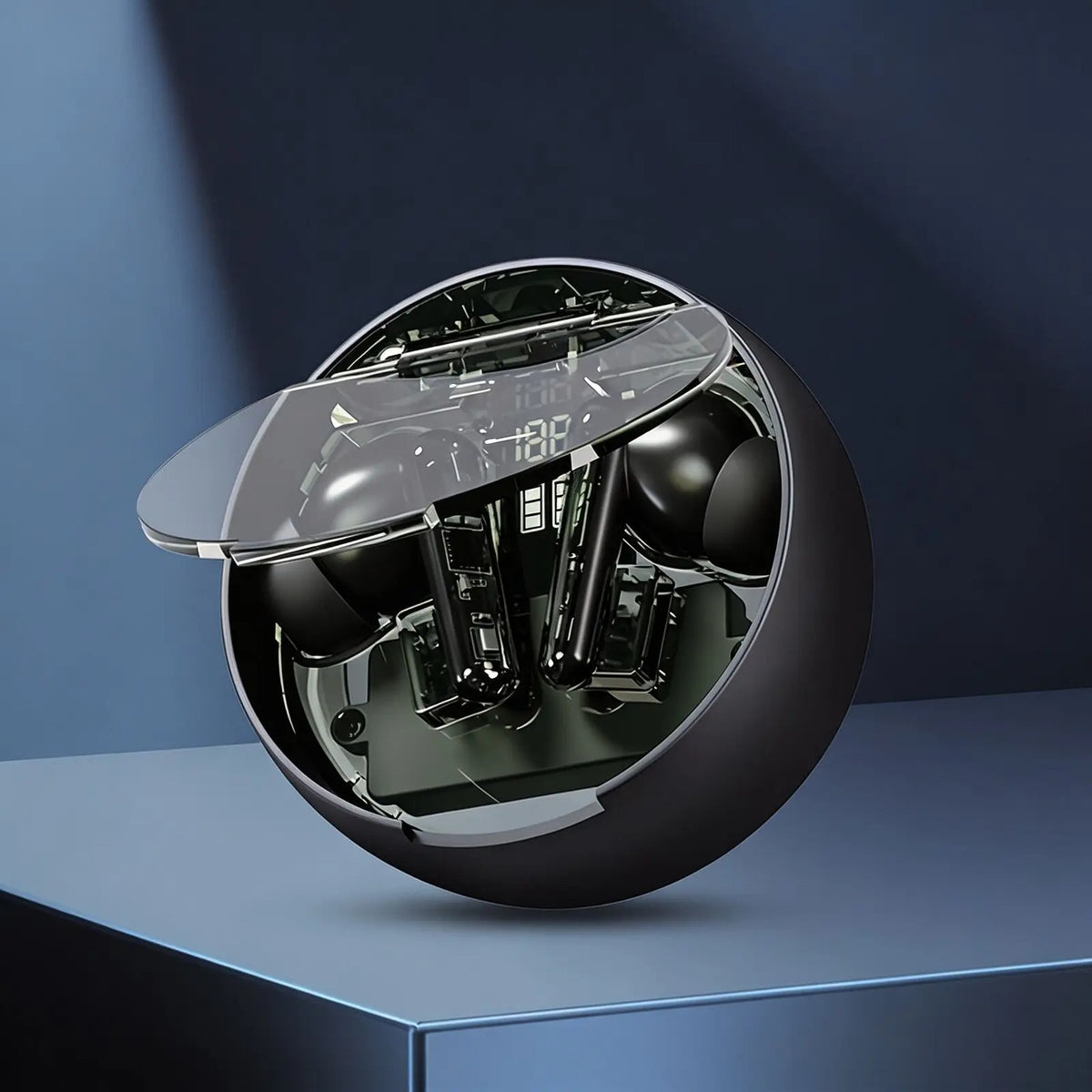 Transparent cap TWS