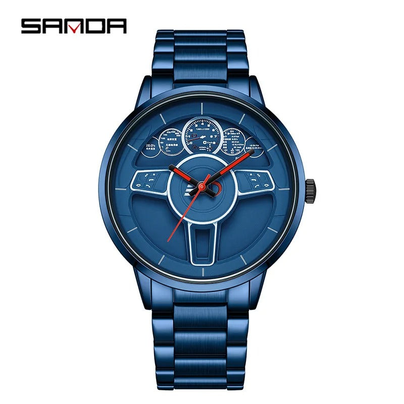 steering wheel watch