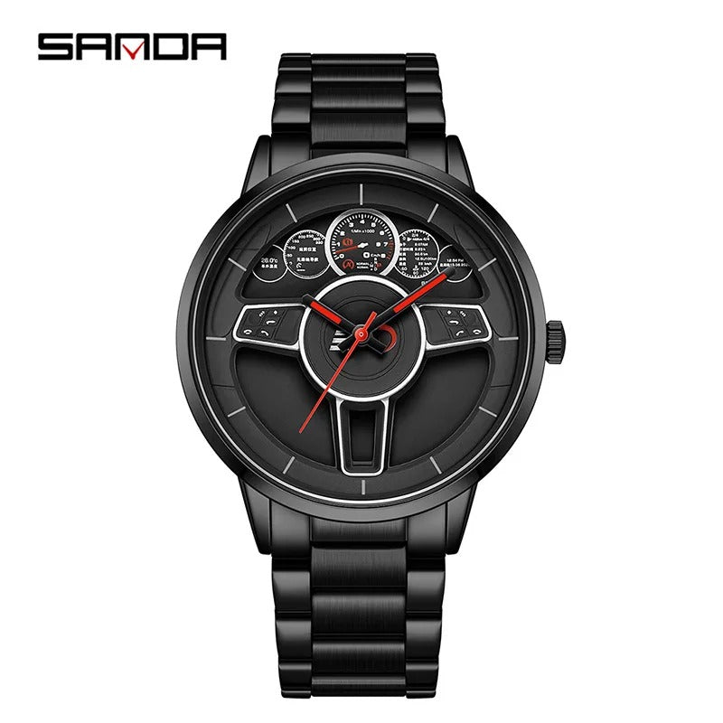 steering wheel watch
