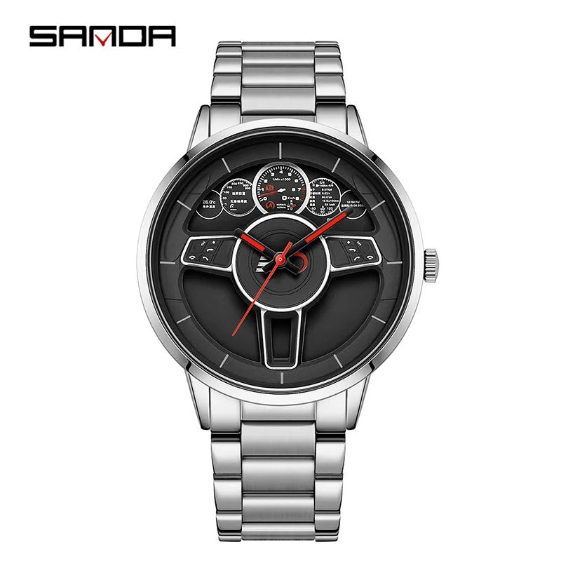 steering wheel watch